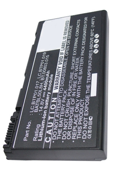 Acer BATBL50L6 / LC.BTP01.017 accu (14.8 V, 4400 mAh, 123accu huismerk)  AAC00122 - 1