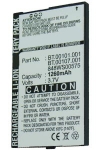 Acer BT.00107.001 / BT.00101.001 / 848WS00575 accu (1260 mAh, 123accu huismerk) AAC00044 - 1