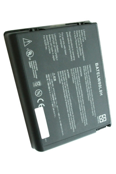 Acer BT.00803.002 / LC.BTP05.004 accu (14.8 V, 6600 mAh, 123accu huismerk)  AAC00146 - 1