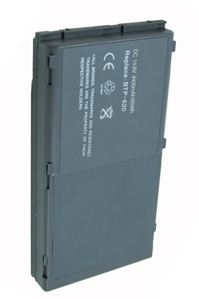 Acer BTP-39D1 / BTP-550P / BTP-620 accu (14.8 V, 4400 mAh, 123accu huismerk) AAC00165 - 1