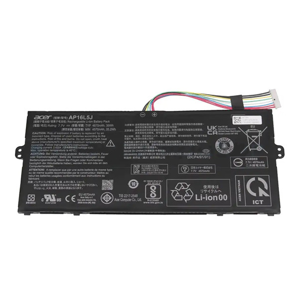 Acer KT.00205.008 / KT.0020G.010 accu (7.5 V, 4670 mAh, origineel) AAC00934 - 1