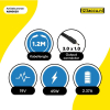 Acer adapter (19 V, 2.37 A, 45 W, 3.0 x 1.0 plugmaat, 123accu huismerk) ADR00211 - 3