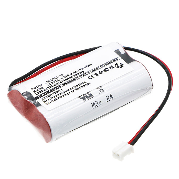 Actaris OSA464 / OSA465 / KTT310RF accu (3.6 V, 5400 mAh, 123accu huismerk)  AAC00920 - 1
