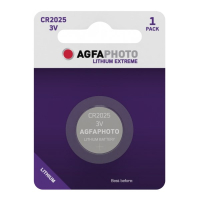 Agfaphoto CR2025 3V Lithium knoopcel batterij 1 stuk  290034
