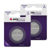 Agfaphoto CR2450 3V Lithium knoopcel batterij 2 stuks