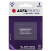 Agfaphoto CR2 Lithium Batterij (1 stuk, 3V, 750 mAh)