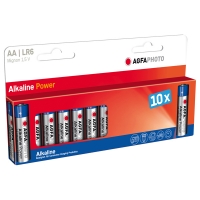 Agfaphoto Power AA / MN1500 / LR06 Alkaline Batterij (10 stuks)  290006