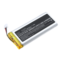 Ajax XK953580 accu (3,7 V, 3000 mAh, 123accu huismerk) AAJ00001
