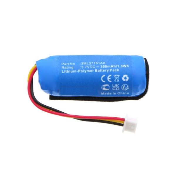 Alcatel-Lucent 3ML37161AA / EN13300 accu (3.7 V, Li-pl, 350 mAh, 123accu huismerk)  AAL00326 - 1