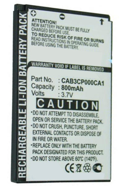 Alcatel CAB20100000C1 / CAB3CP000CA1 accu (800 mAh, 123accu huismerk)  AAL00010 - 1