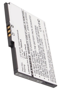 Alcatel OT-BY30 / T5001664AAAA / CAB30C0000C1 accu (700 mAh, 123accu huismerk)  AAL00038