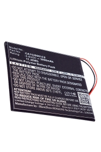Alcatel SL377885 / CA1520001C2 accu (3000 mAh, 123accu huismerk)  AAL00174