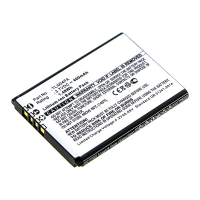 Alcatel TLi004FA accu (3.8 V, 400 mAh, 123accu huismerk)  AAL00266