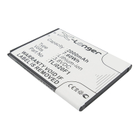 Alcatel TLi019B2 / TLi020A1 / TLi020F1 accu (2000 mAh, 123accu huismerk) AAL00079