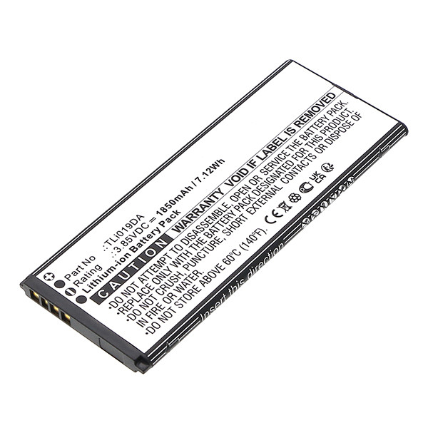 Alcatel TLi019DA accu (3.85 V, 1850 mAh, 123accu huismerk) AAL00328 - 1