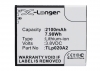 Alcatel TLi020A1 / TLp020A2 accu (2100 mAh, 123accu huismerk) AAL00088 - 1