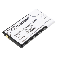 Alcatel TLi025GA accu (3.7 V, 2230 mAh, 123accu huismerk)  AAL00321