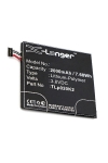 Alcatel TLp020K2 / C2000023C2 accu (3.8V, 2000 mAh, 123accu huismerk) AAL00183 - 1