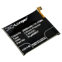 Alcatel TLp029C7 accu (2900 mAh, 123accu huismerk)  AAL00206