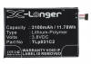 Alcatel TLp031C2 accu (3100 mAh, 123accu huismerk) AAL00087 - 1