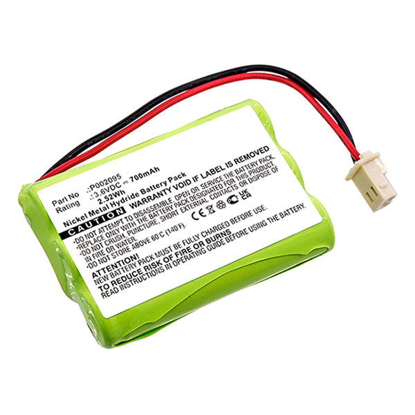 Alecto P002095 / GP80AAAHC3BMXZ accu (3.6 V, 700 mAh, 123accu huismerk)  AAL00303 - 1