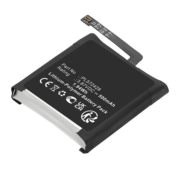 Amazfit  PL572428 accu (3.87 V, 500 mAh, 123accu huismerk) AAM00166 - 1