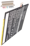 Amazon DR-A013 / 3555A2L / GB-S02-3555A2-0200 accu (4400 mAh, 123accu huismerk) AAM00009 - 1