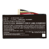 Anbernic AHB705088-2S1P accu (7,4 V, Li-pl, 4400mAh, 123accu huismerk) AAN00183 - 1