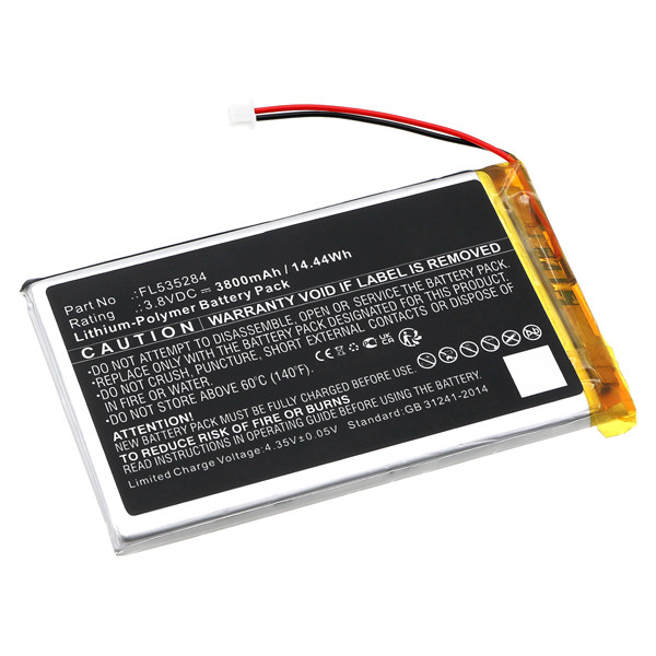 Anbernic FL535284 accu (3,8 V, Li-pl, 3800mAh, 123accu huismerk) AAN00181 - 1