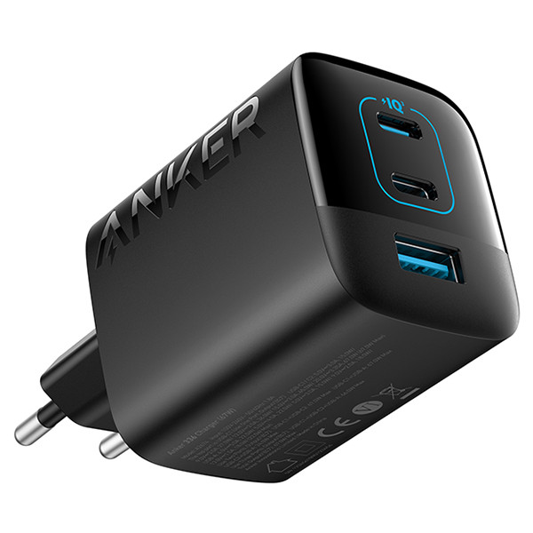 Anker 336 Fast Charger 67W (2x USB-C PD3.0, 1x USB QC3.0)  AAN00174 - 1