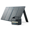 Anker 521 PowerHouse Power Station + 625 Solar Panel  (256Wh / 200W / 450W Piek)