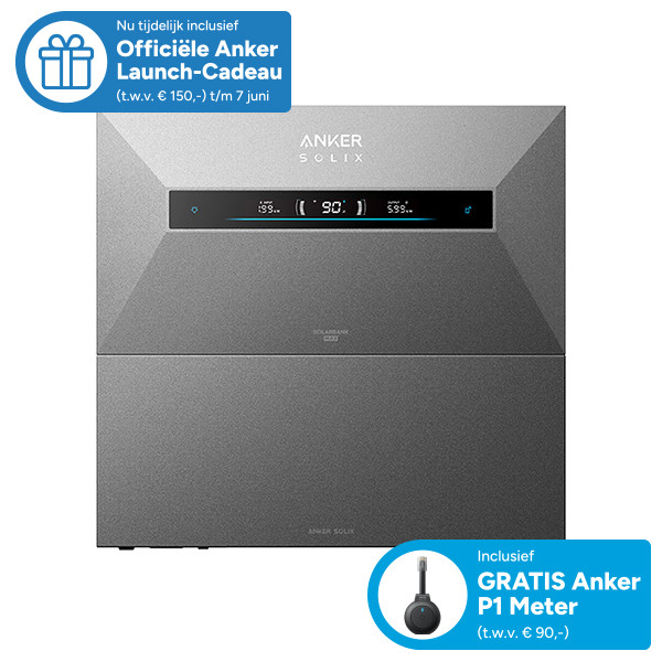 Anker SOLIX Solarbank Max AC 14 kWh plug-in thuisbatterij set AAN00335 - 1