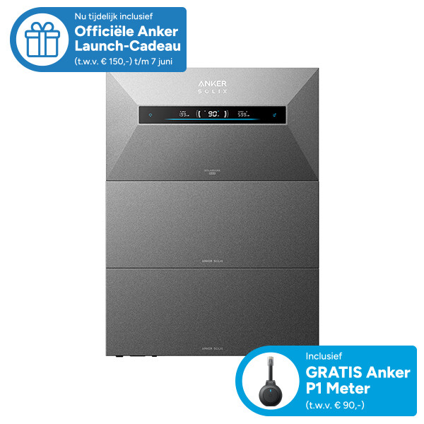 Anker SOLIX Solarbank Max AC 21 kWh plug-in thuisbatterij set AAN00336 - 1