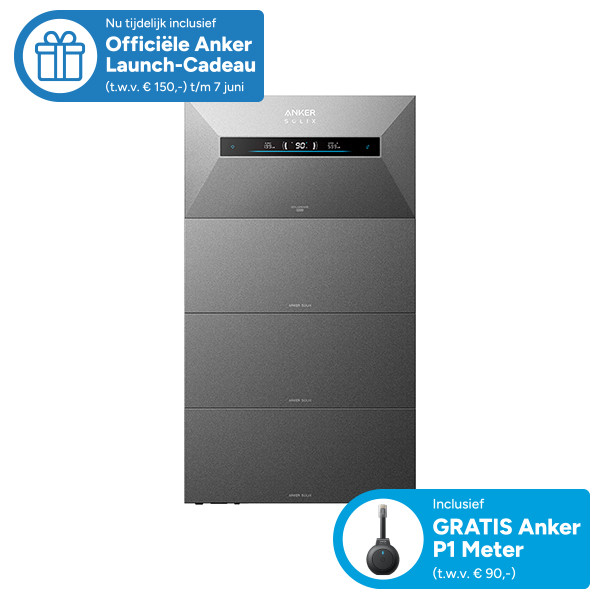 Anker SOLIX Solarbank Max AC 28 kWh plug-in thuisbatterij set AAN00337 - 1