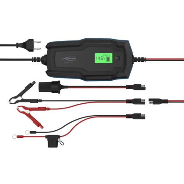 Ansmann 10-staps lader 6V-12V / 10A / 4-200 Ah voor auto en motor AAN00211 - 2