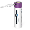 Ansmann 21700 USB-C Oplaadbare Li-ion batterij (3.6 V, 5000 mAh) AAN00320 - 2