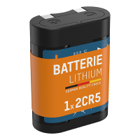 Ansmann 2CR5 / DL245 Lithium Batterij (1 stuk, 6V, 1500 mAh) AAN00288