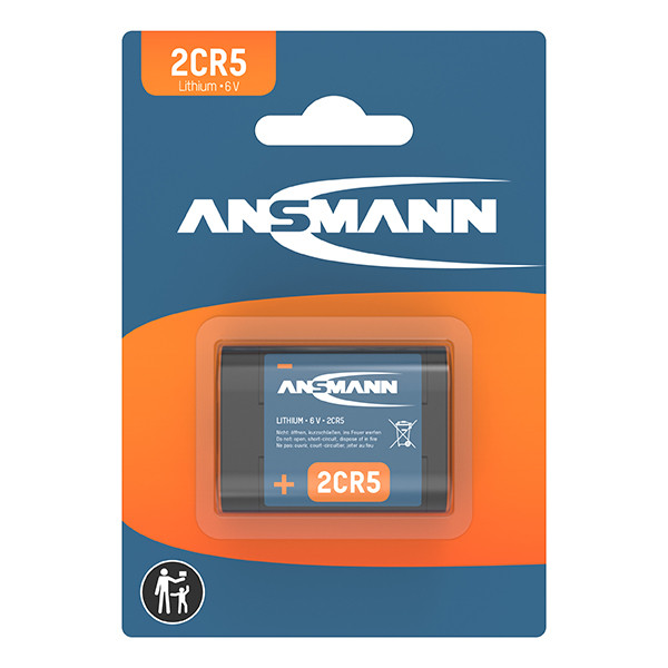 Ansmann 2CR5 / DL245 Lithium Batterij (1 stuk, 6V, 1500 mAh) AAN00288 - 2