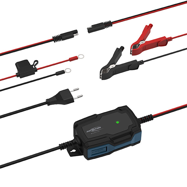 Ansmann 5-staps lader 6V-12V / 1A / 4-30 Ah voor auto en motor AAN00207 - 2