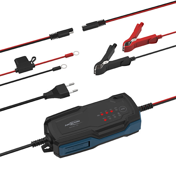 Ansmann 8-staps lader 6V-12V / 2A / 4-60 Ah voor auto en motor AAN00208 - 2