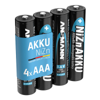 Ansmann AAA Ni-Zn batterij 4 stuks (1.6 V, 550 mAh) AAN00214