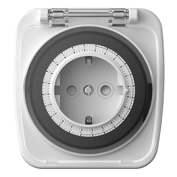 Ansmann AES7 Mechanische tijdschakelaar voor buiten (max. 3680W) AAN00224 - 2