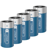 Ansmann Aanbieding: 5 x Ansmann ER26500 / C batterij (3.6V, 8500 mAh, Li-SOCl2)  AAN00112