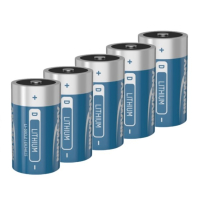Ansmann Aanbieding: 5 x Ansmann ER34615 / D batterij (3.6V, 19000 mAh, Li-SOCl2)  AAN00115