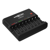 Ansmann Batterij Oplader voor AAA / AA Batterijen + oplaadbare AA Ni-MH batterijen (4 stuks, 2100 mAh) AAN00192 - 1