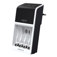 Ansmann Comfort Plus Batterij Snellader voor AA / AAA / 9V Ni-MH batterijen AAN00200
