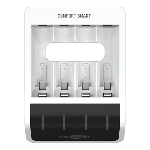 Ansmann Comfort Smart USB snellader voor AA / AAA Ni-MH batterijen AAN00197 - 2