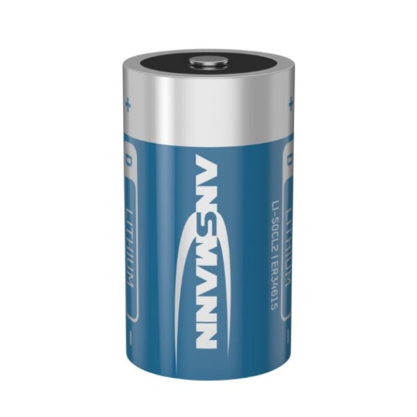 Ansmann ER34615 / D batterij (3.6V, 19000 mAh, Li-SOCl2)  AAN00116 - 2