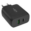 Ansmann GaN USB snellader 65W (1x USB-C PD3.0, 1x USB-A QC3.0) AAN00236 - 1