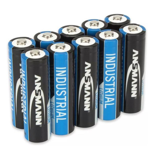 Ansmann Industrial AA / FR6 Lithium Batterij (10 stuks) AAN00284 - 1